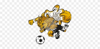 Lion Clipart Soccer - Football Logos With Lion