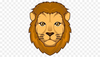 Lion Emoji Drawing Text messaging Clip art - lion face 