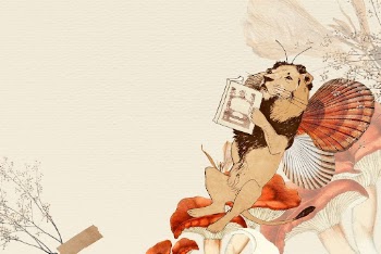 Lion illustration, animal collage scrapbook | Free Photo - rawpixel