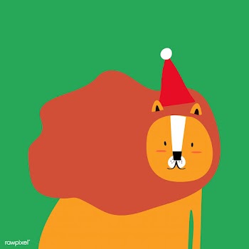 Lion in a cartoon style vector | Free stock vector - 477118