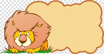 Lion , Little cartoon lion transparent background PNG clipart