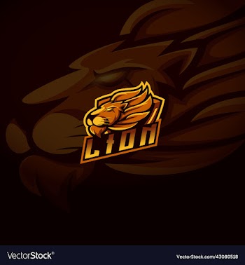 lion mascot logo
