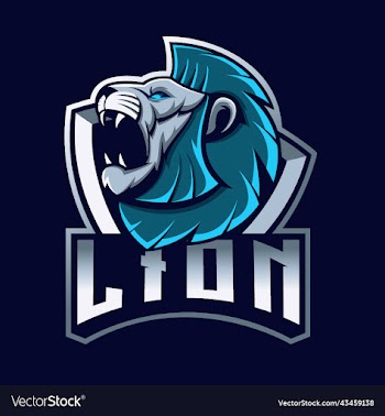 lion mascot logo