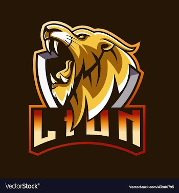 lion mascot logo