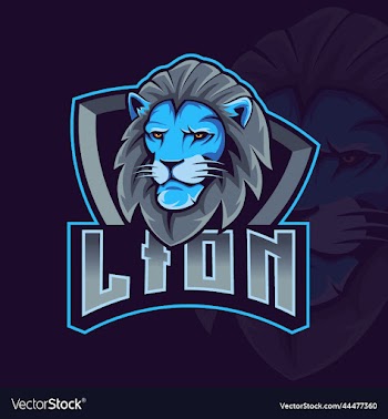 lion mascot logo