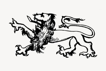 Lion mythical animal clipart, vintage | Free Vector - rawpixel