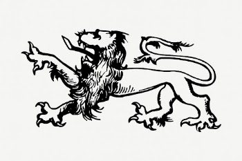 Lion mythical animal collage element, | Free PSD - rawpixel