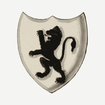 Lion shield crest collage element, | Free PSD - rawpixel
