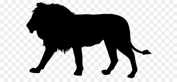 Lion Silhouette Clip art - Lion Silhouette PNG Clip Art Image 