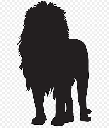 Lion Silhouette Scalable Vector Graphics Clip art - Lion Silhouette PNG Transparent Clip Art Image 