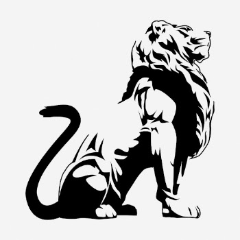 Lion statue clipart illustration. Free | Free Photo - rawpixel