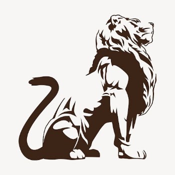 Lion statue clipart, illustration vector. | Free Vector - rawpixel