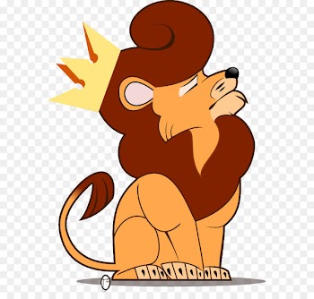 Lion Sticker Mochi Mochi LINE Rubber stamp - The Lion King 