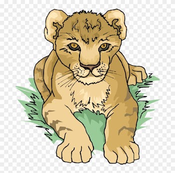 Lion Tiger Cougar Clip Art - Lion Tiger Cougar Clip Art