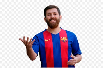 Lionel Messi, Camp Nou, La Liga, Electric Blue, Gesture PNG