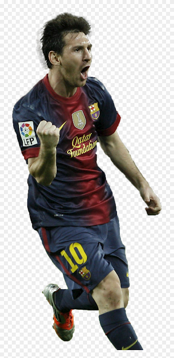 Lionel Messi Clipart Stickers - Ronaldo Vs Messi Png Transparent ...