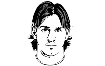 Lionel messi portrait - EPS format