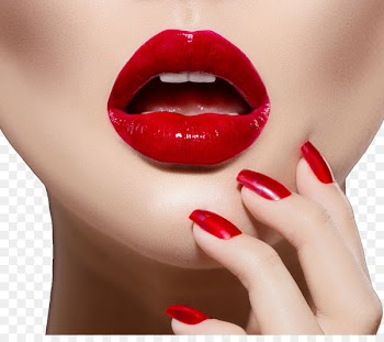 Lip augmentation Lipstick Cosmetics Red Lips - Lips model 