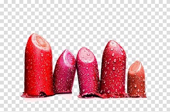 Lip balm Chanel Lipstick Cosmetics Make-up, Multi-color lipstick lipstick transparent background PNG clipart