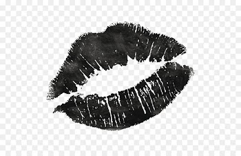 Lip Black and white Drawing Photography - Retro lipstick 