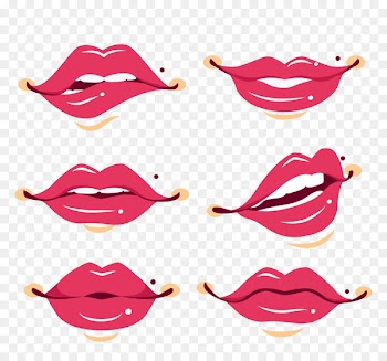 Lip Euclidean vector Mouth - Big red lips 