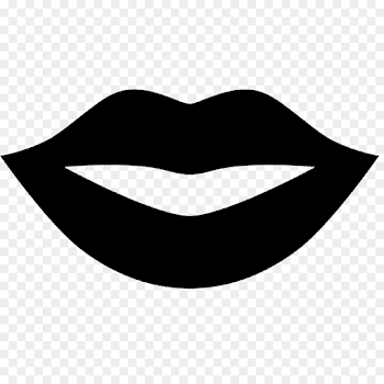 Lip Png Black And White & Free Lip Black And White.png Transparent ...
