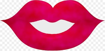 lip red pink heart mouth