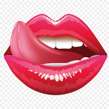 Lip Tongue Mouth Clip art - Vector Red Lips 