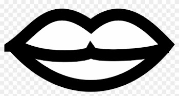 Lips Black And White Cartoon Lips Clipart Free Download - Lips Black And White