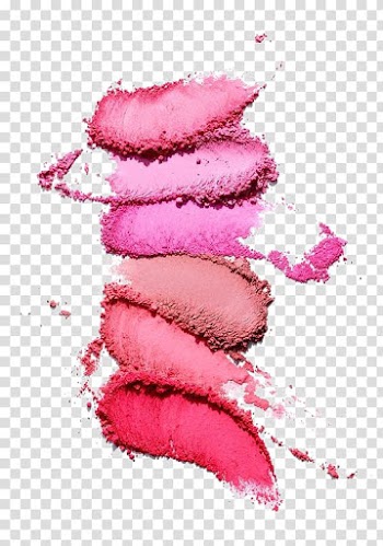 Lipstick Cosmetics Lip balm Lip gloss Lip stain, Makeup powder decoration, multicolored abstract painting transparent background PNG clipart