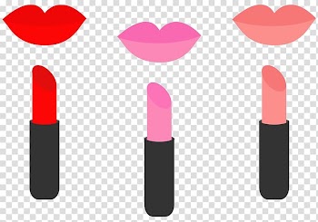 Lipstick Cosmetics Template, Lipstick color template transparent background PNG clipart