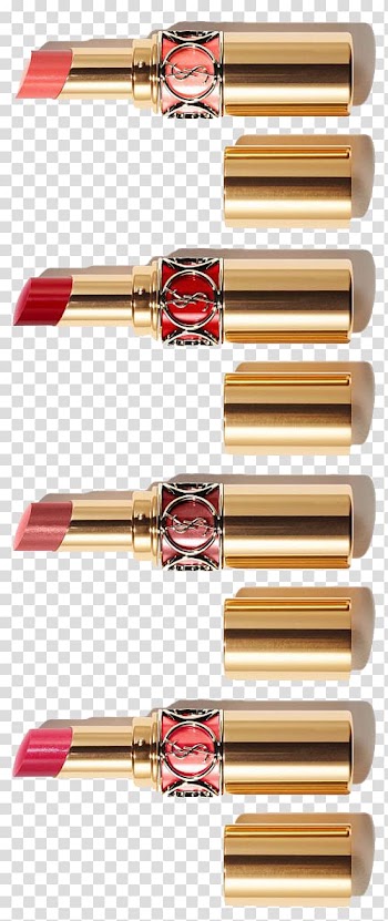 Lipstick Yves Saint Laurent Moisturizer Designer, ysl lipstick tube hot color to send his girlfriend transparent background PNG clipart