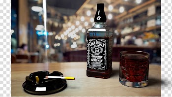Liqueur Whiskey Food Beer Glass bottle, smoke bar posters transparent background PNG clipart