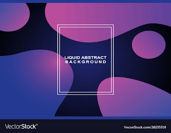 Liquid abstract background vector image