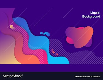 liquid color background design