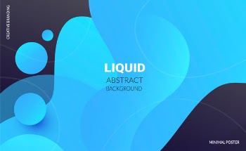 Liquid color background. futuristic design posters. Free Vector