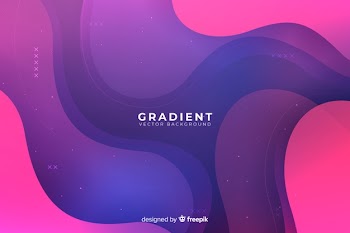 Liquid gradient backgroun Free Vector