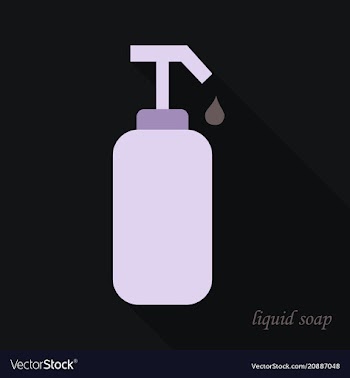 Liquid soap icon cartoon of liquid soap icon for vector image