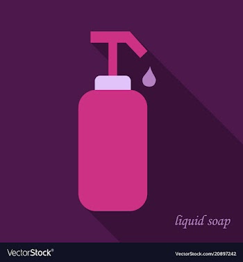 Liquid soap icon cartoon of liquid soap icon for vector image