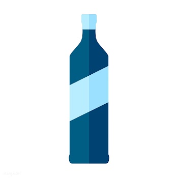 Liquor bottle vector | Free stock vector - 250700