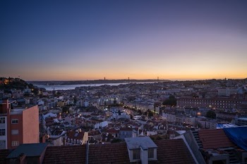 Lisbon Portugal At Sunset