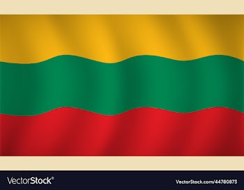 lithuania flag background