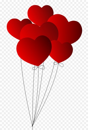 Lithuania Red Mid Fairfield AIDS Project - Heart Balloon 