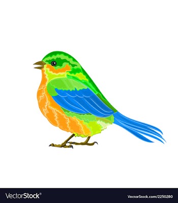 Litle-birdie vector image