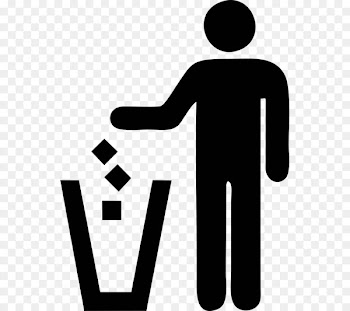 Litter Sign Symbol Rubbish Bins & Waste Paper Baskets - symbol 