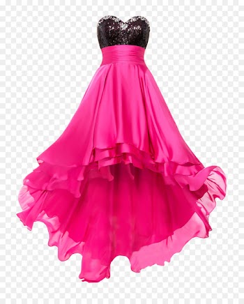 Little black dress Pink Prom Evening gown - Women Dress 
