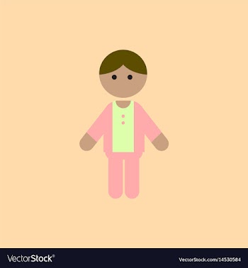Little boy kid child cute boy vector image