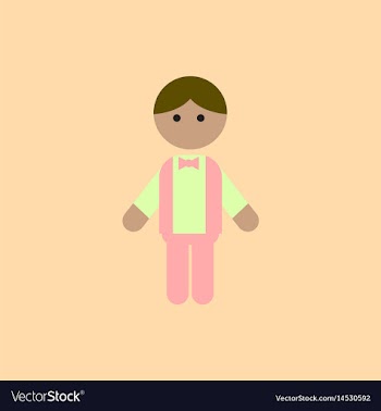 Little boy kid child cute boy vector image
