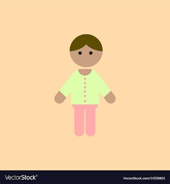 Little boy kid child cute boy vector image