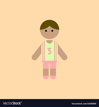 Little boy kid child cute boy vector image